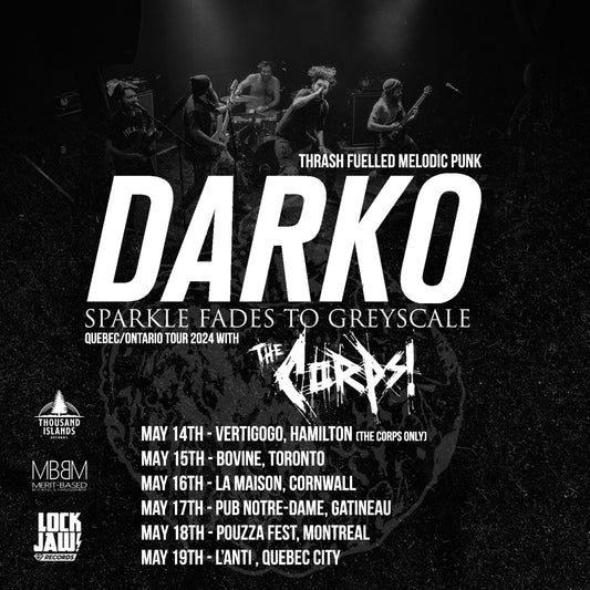DARKO Quebec/Ontario Canadian tour